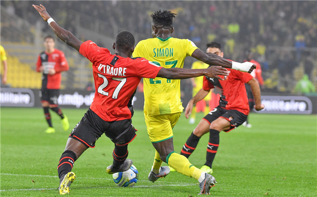  南特进攻多点开花，法甲中下游球队逆袭成功