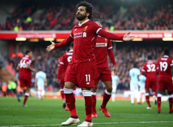  利物浦萨拉赫传射建功，埃及法老助红军登顶榜首
